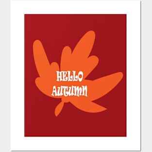 Hello Autumn Posters and Art